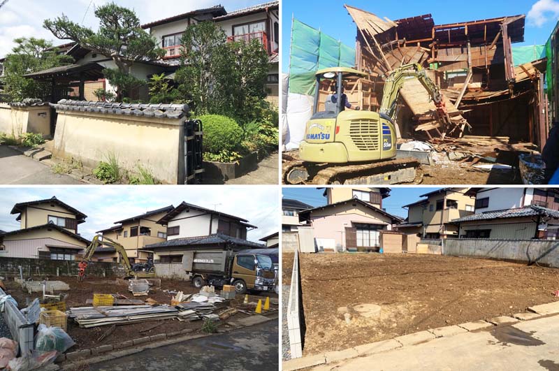 木造日本家屋の解体